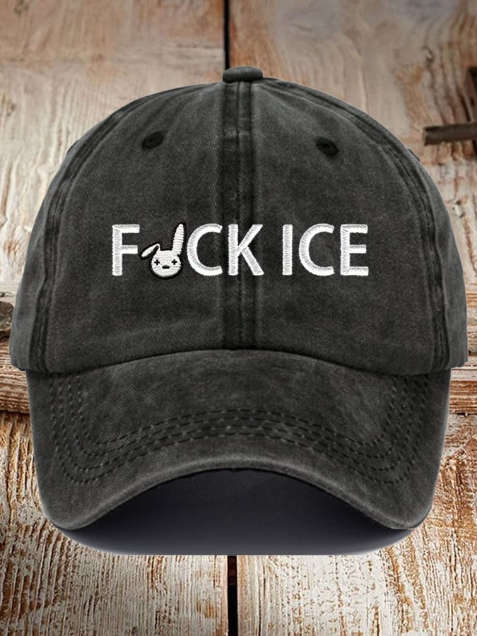 Bad Bunny Tour 2026 Merch Fck ICE Hat Bad Bunny Cap Gifts For Father