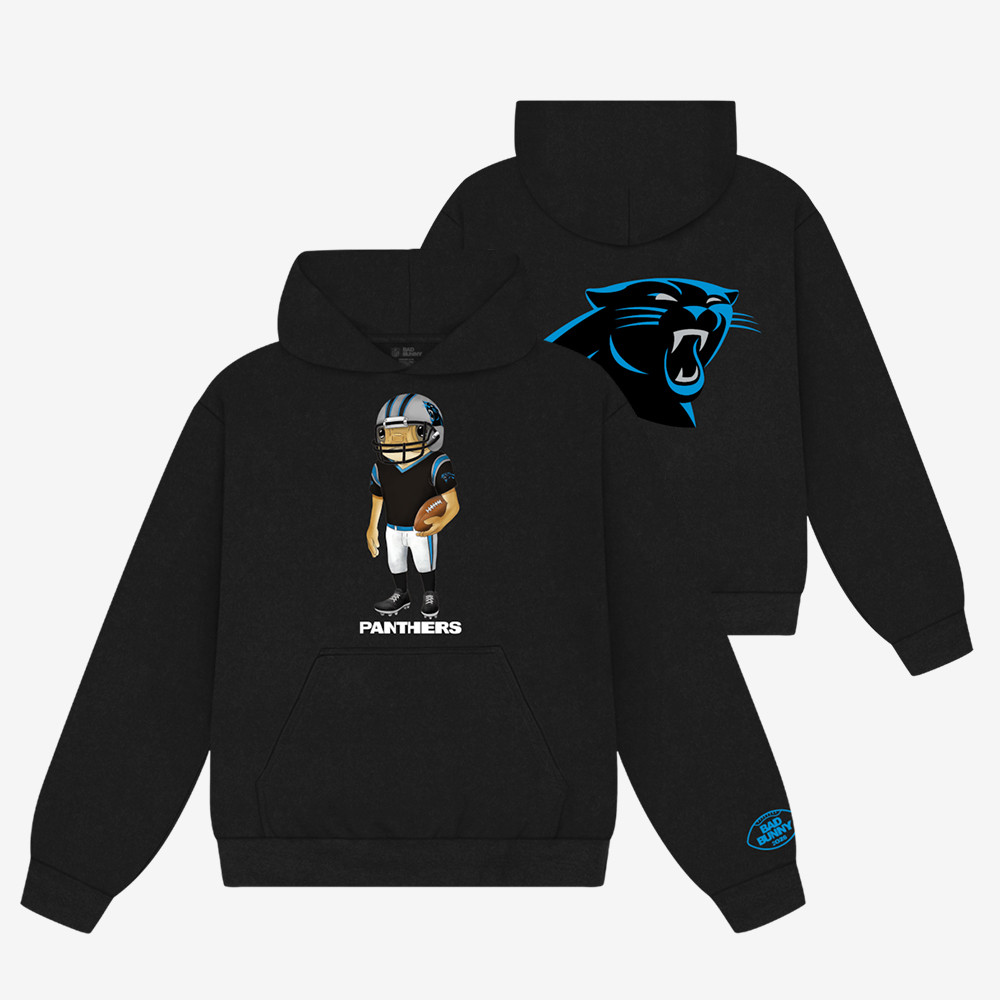 Bad Bunny x Carolina Panthers Concho Hoodie Bad Bunny Super Bowl 2026 Merch Panthers Fan Gift