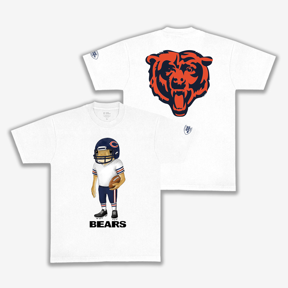 Bad Bunny x Chicago Bears T-Shirt Bad Bunny Super Bowl Halftime Show Clothes Bears Nation Gift