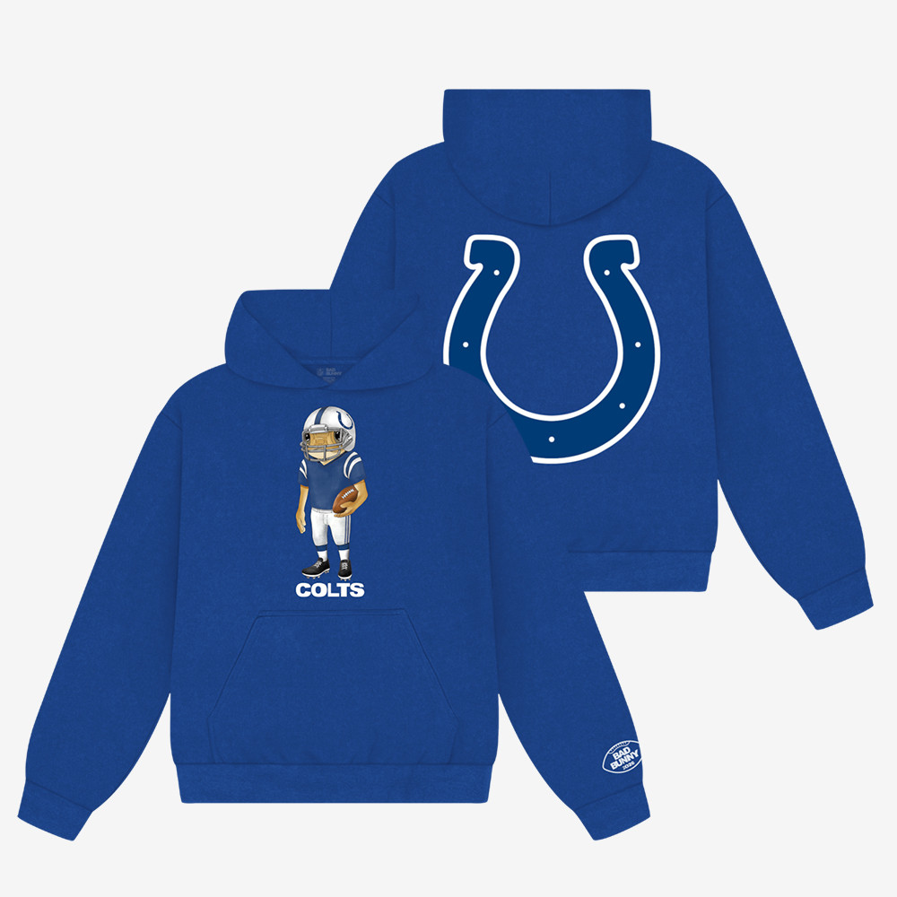 Bad Bunny x Indianapolis Colts Concho Hoodie Bad Bunny Super Bowl 2026 Apparel Fan Gear
