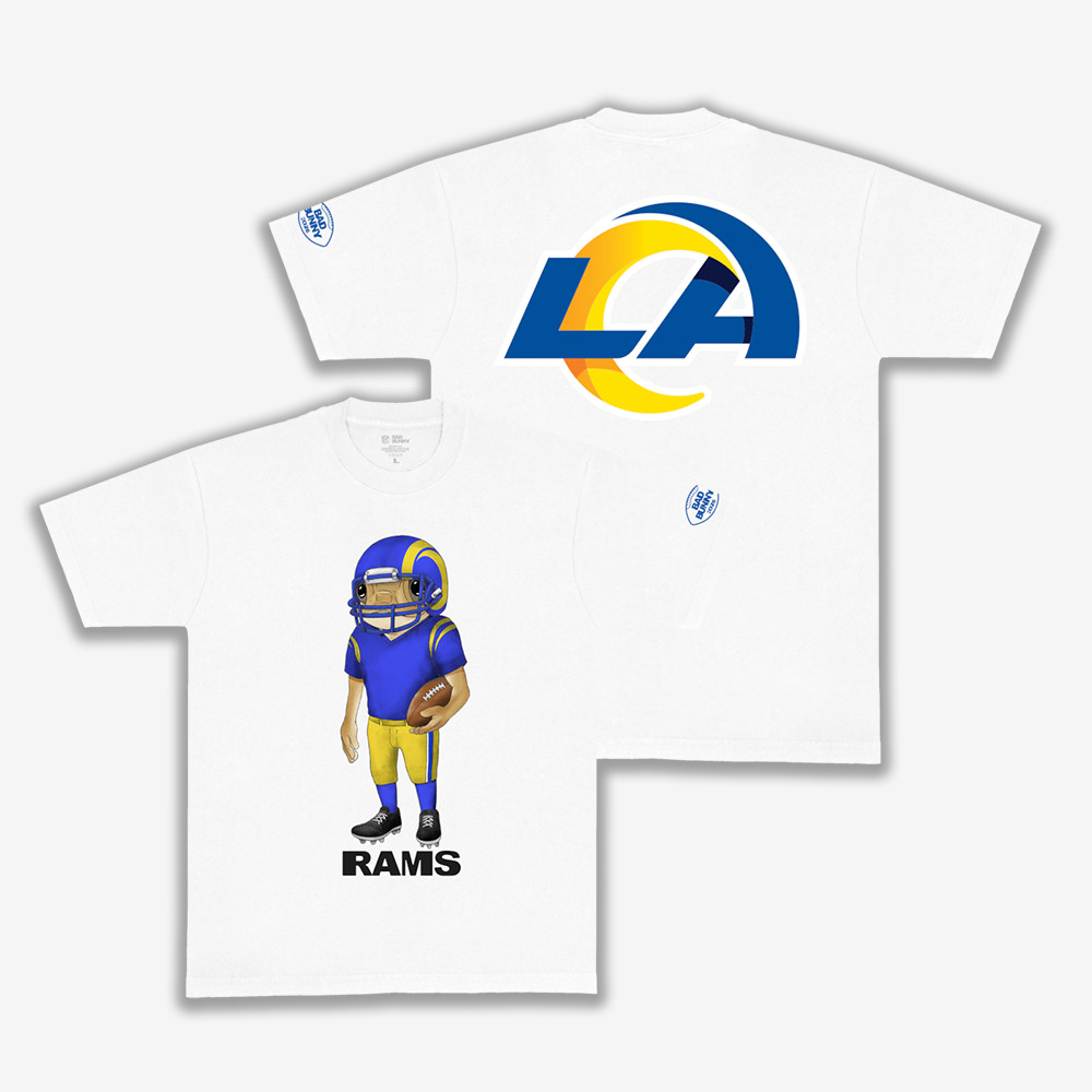 Bad Bunny x Los Angeles Rams Concho T-Shirt Bad Bunny Super Bowl 2026 Clothes Football Gear
