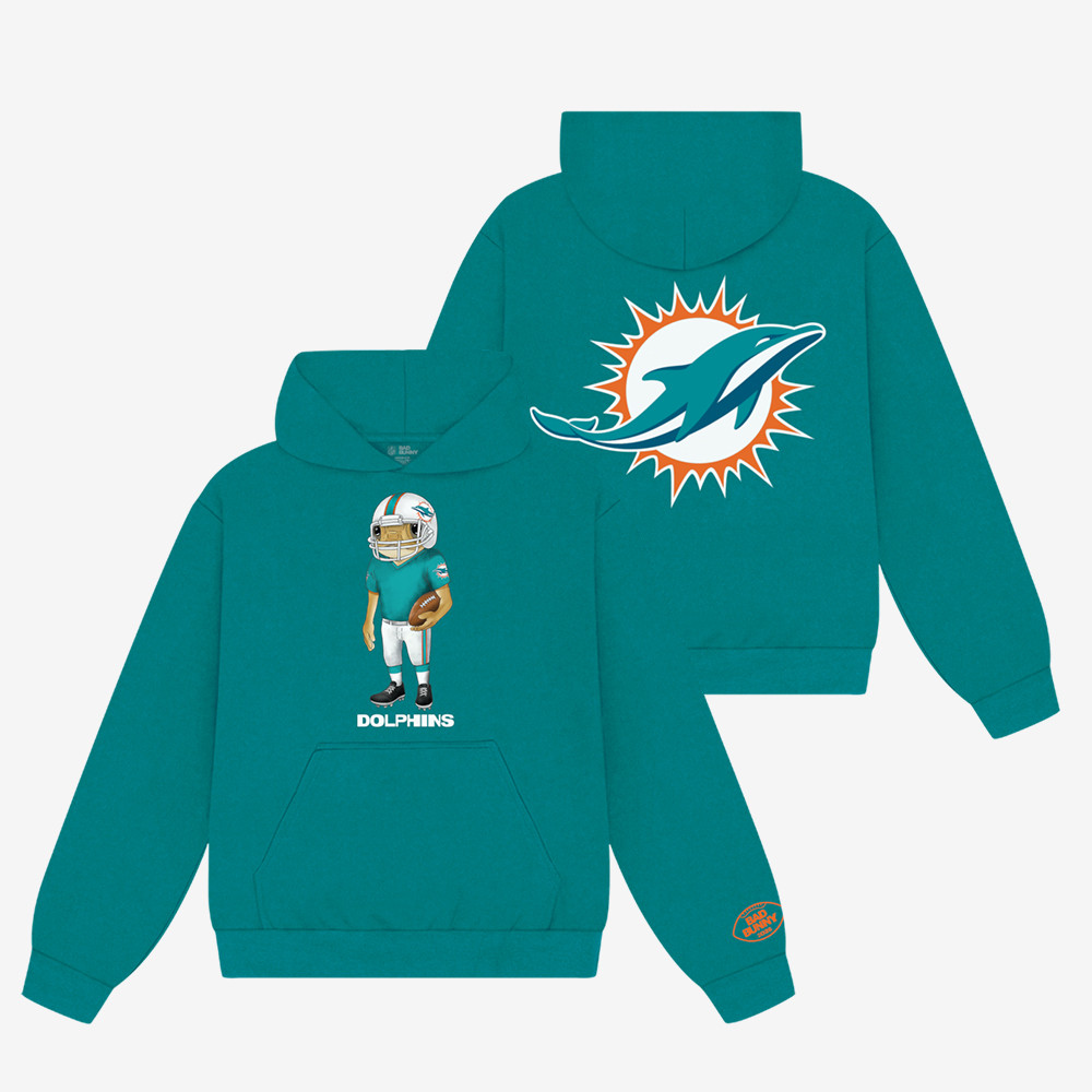Bad Bunny x Miami Dolphins Concho Hoodie Bad Bunny Super Bowl Halftime Show Merch
