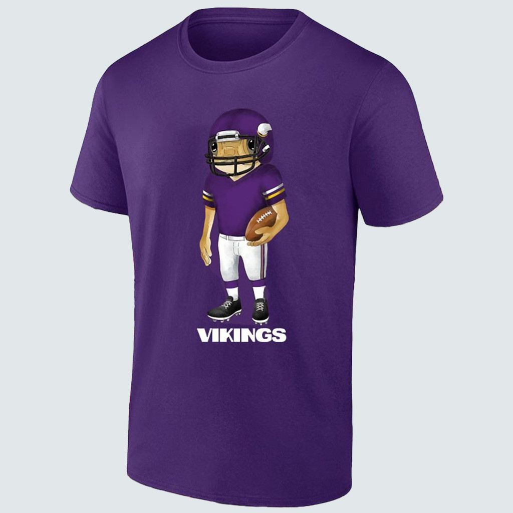 Bad Bunny x Minnesota Football Concho T-Shirt Vikings Merch Gifts For Football Fan