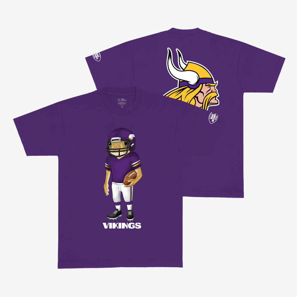 Bad Bunny x Minnesota Vikings Concho T-Shirt Bad Bunny Super Bowl 2026 Clothes Best Fan Gear
