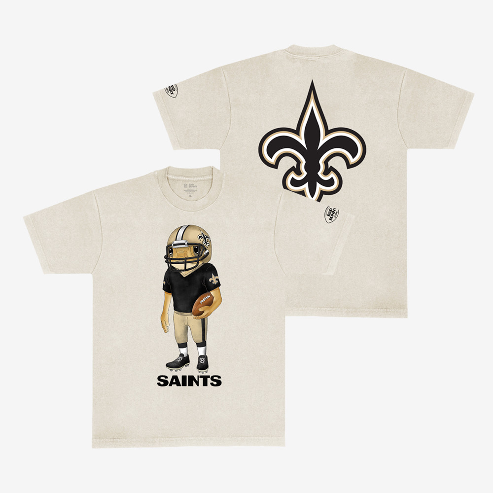 Bad Bunny x New Orleans Saints Concho T-Shirt Bad Bunny Super Bowl 2026 Clothes Game Day Gear