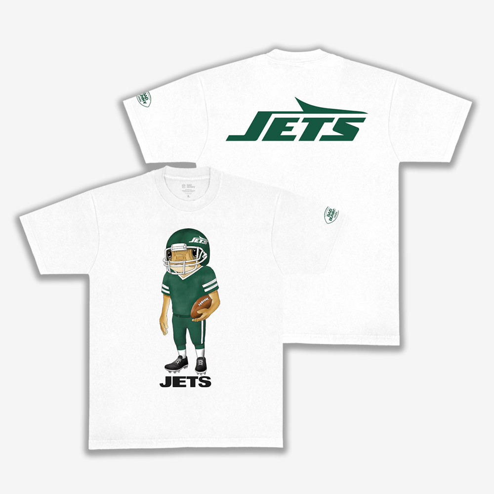 Bad Bunny x New York Jets Concho T-Shirt Bad Bunny Super Bowl 2026 Clothes Game Day Gear