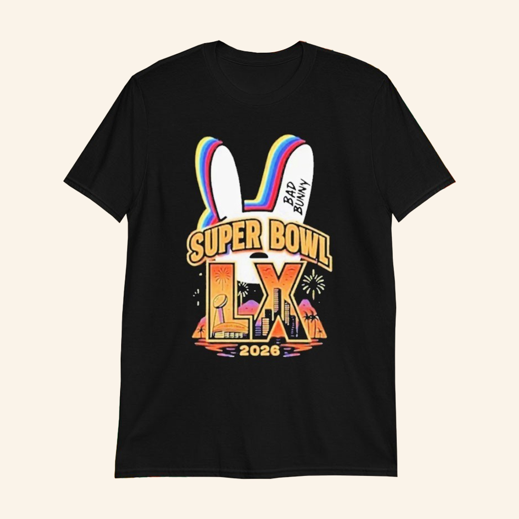 Bad Bunny X Super Bowl LX 2026 Stadium California T-Shirt Bad Bunny Super Bowl Shirt Fan Merch