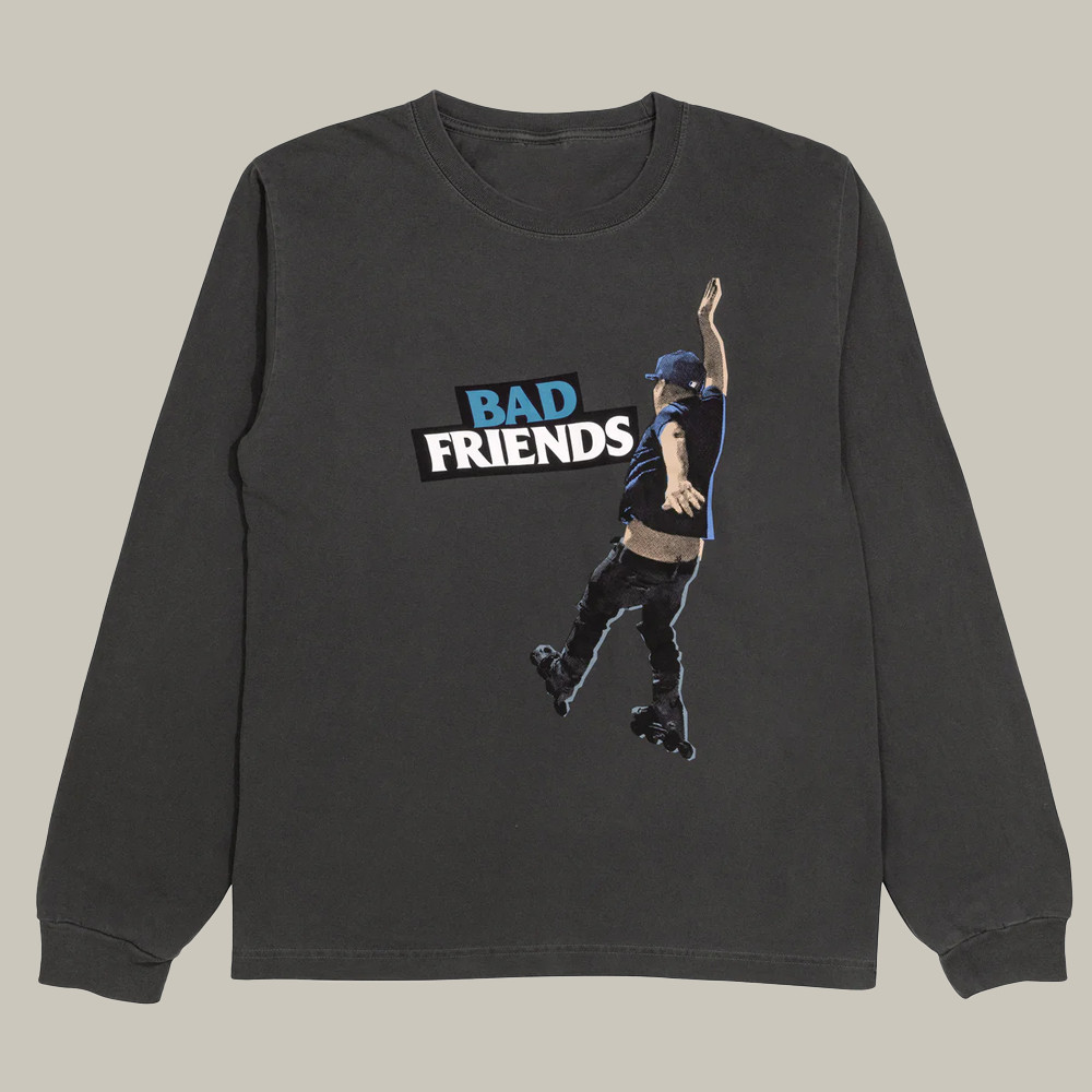 Bad Friends Merch Sweatshirt Funny Pose Bad Friends Apparel Funny Christmas Gifts