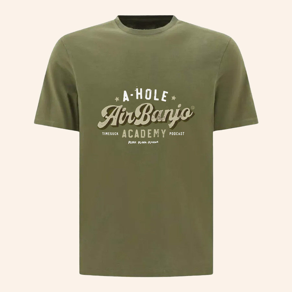 Bad Magic Merch Air Banjo Academy 2022 T-Shirt Military Green Gifts For Besties