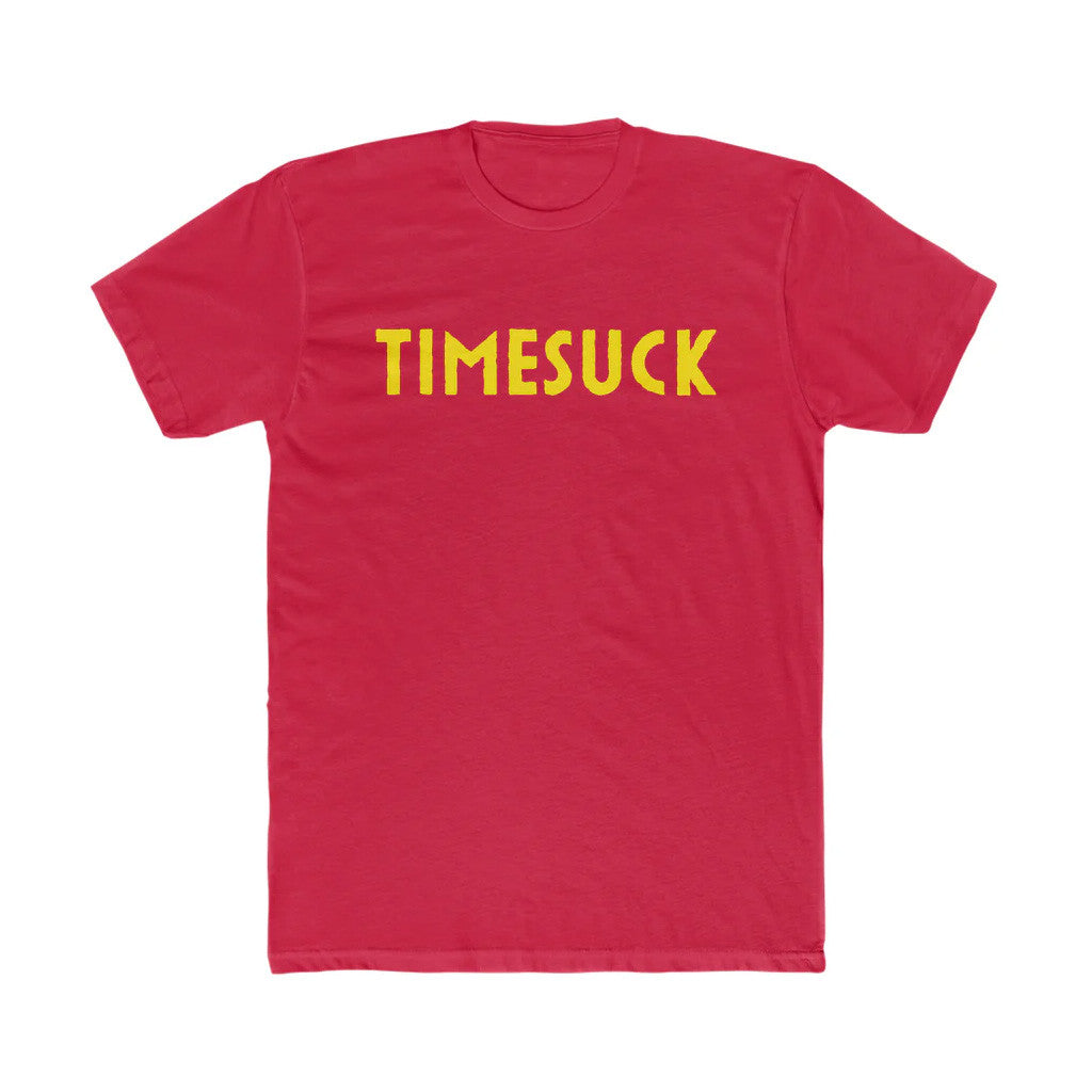 Bad Magic Merch Classic Timesuck Logo Red T-Shirt Gifts For Dad Bad Magic Merch Classic Timesuck Logo Red T-Shirt Gifts For Dad