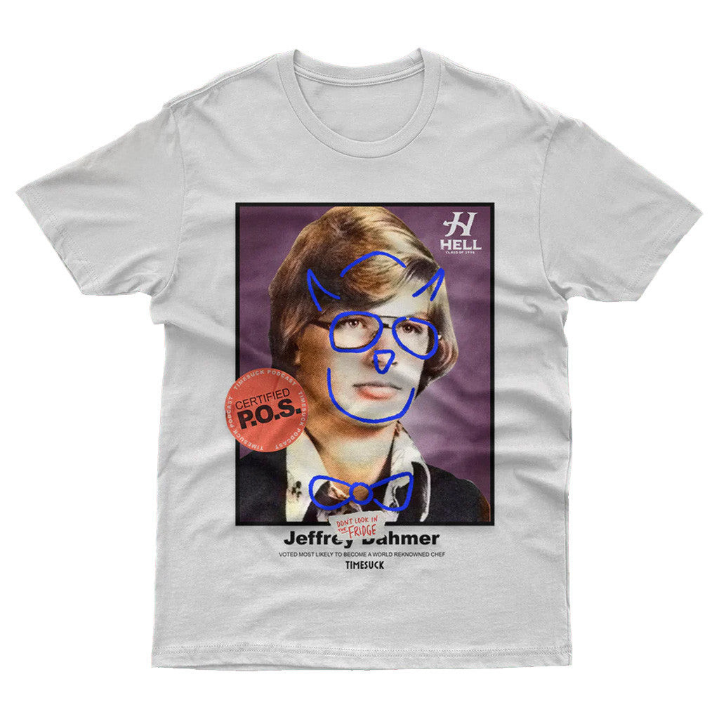 Bad Magic Merch Jeffrey Dahmer Yearbook White T-Shirt Best Gifts For Boyfriend Bad Magic Merch Jeffrey Dahmer Yearbook White T-Shirt Best Gifts For Boyfriend