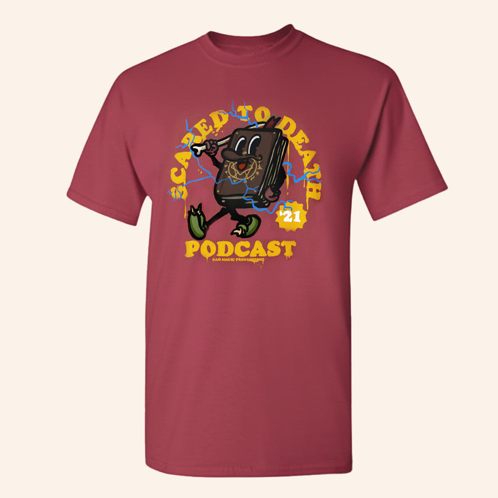 Bad Magic Merch Retro Book Of Ghosts T-Shirt Gift Ideas For Friends