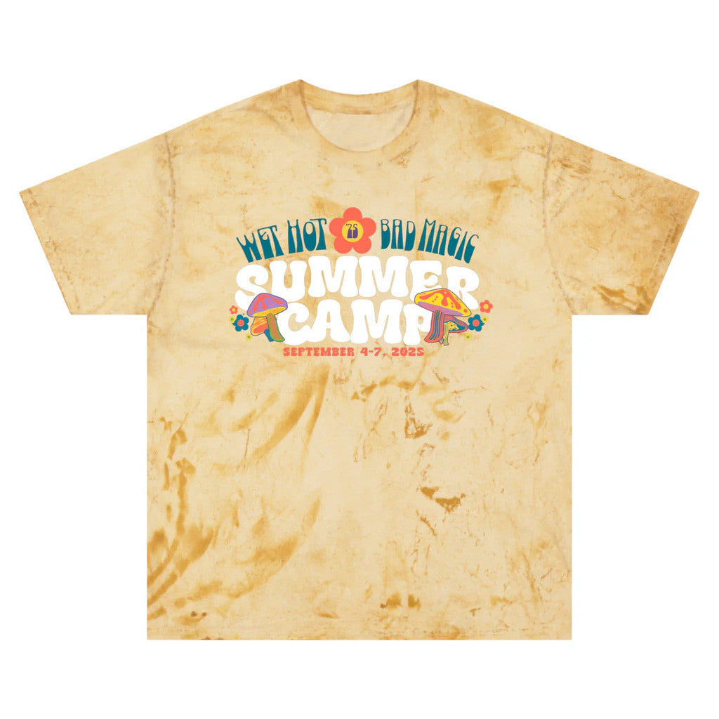 Bad Magic Merch WET HOT 2025 Color Blast T-Shirt Yellow Gifts For Dudes Bad Magic Merch WET HOT 2025 Color Blast T-Shirt Yellow Gifts For Dudes