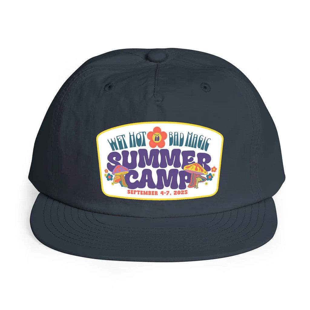 Bad Magic Merch WET HOT 2025 Snapback Hat Navy Gift Ideas For Husband Bad Magic Merch WET HOT 2025 Snapback Hat Navy Gift Ideas For Husband