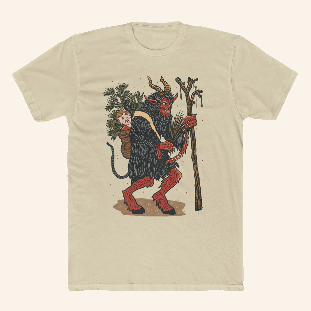 Bad Magic Productions Merch Krampus Holiday T-Shirt Gifts For Dad