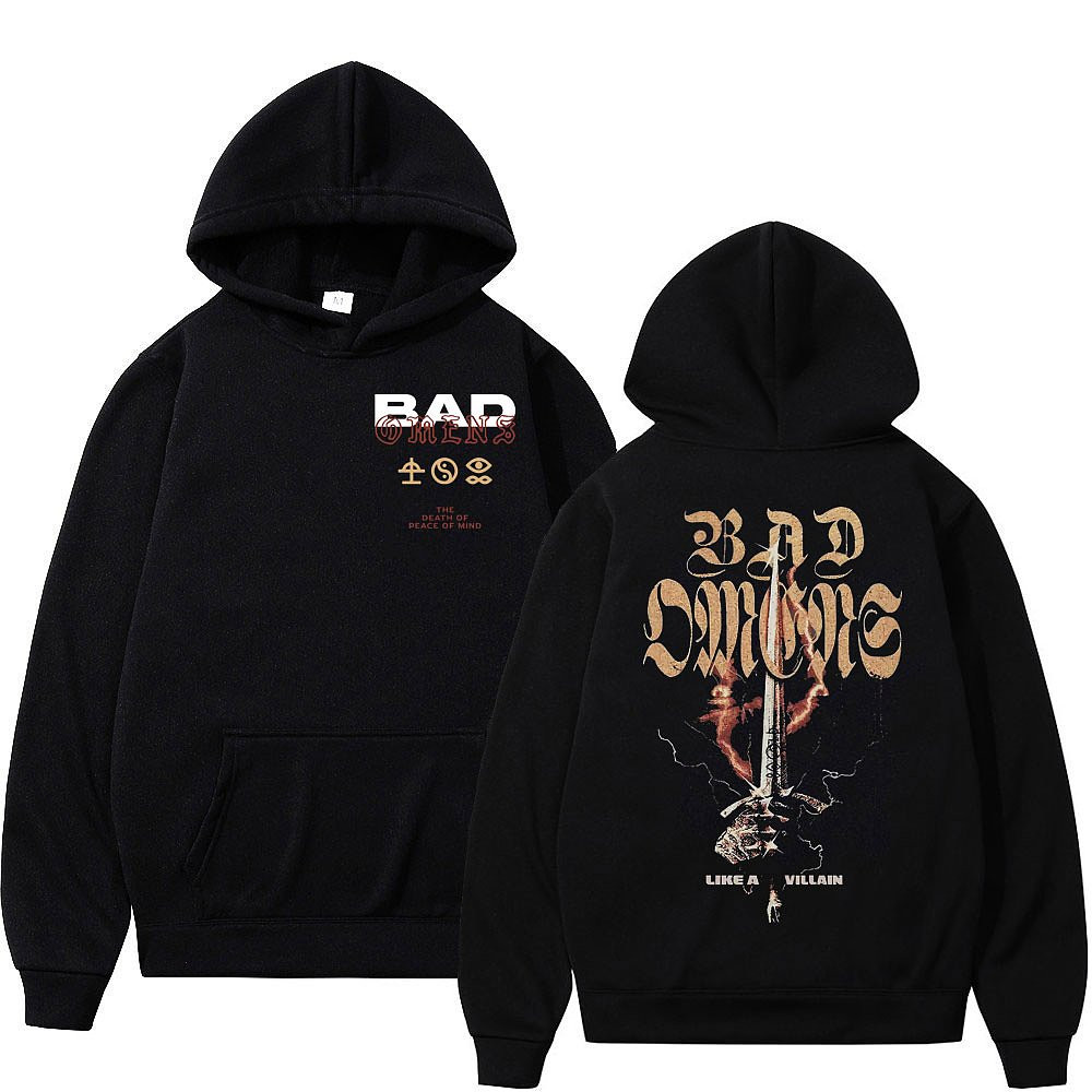 Bad Omens American Band Tour Print Hoodie Great Gift For Music Lovers