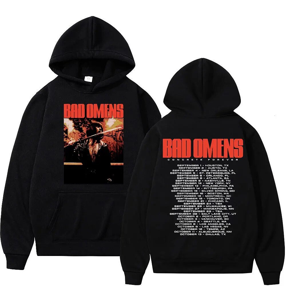 Bad Omens Band Music Tour Graphic Hoodie Best Gift For Fans