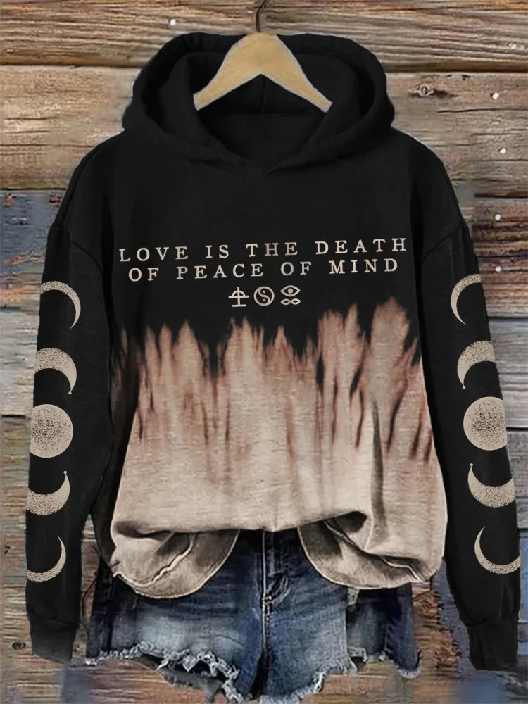 Bad Omens Hoodie For Fans Rock Band Inspired Moth Hoodie Love Is The Death Of Peace Of Mind Bad Omens Hoodie For Fans Rock Band Inspired Moth Hoodie Love Is The Death Of Peace Of Mind