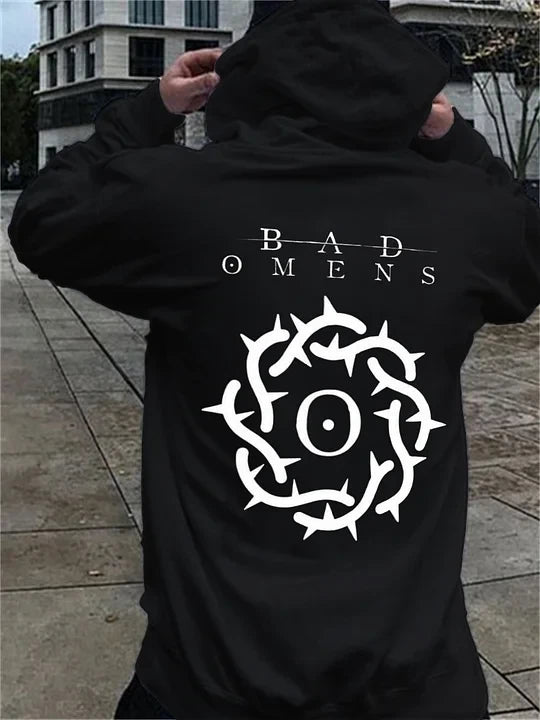 Bad Omens Hoodie Rock Band Inspired Bad Omens Merchandise Gifts For Rock Fan Bad Omens Hoodie Rock Band Inspired Bad Omens Merchandise Gifts For Rock Fan