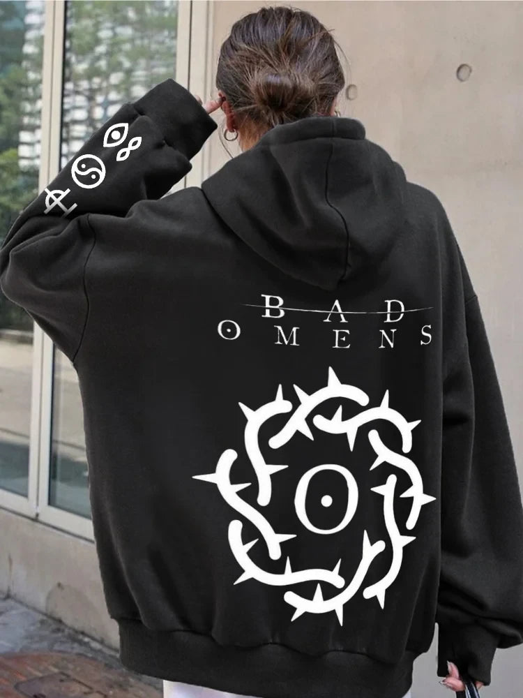 Bad Omens Hoodie Rock Band Inspired Vintage Hoodie For Rock Fan Bad Omens Merch Bad Omens Hoodie Rock Band Inspired Vintage Hoodie For Rock Fan Bad Omens Merch