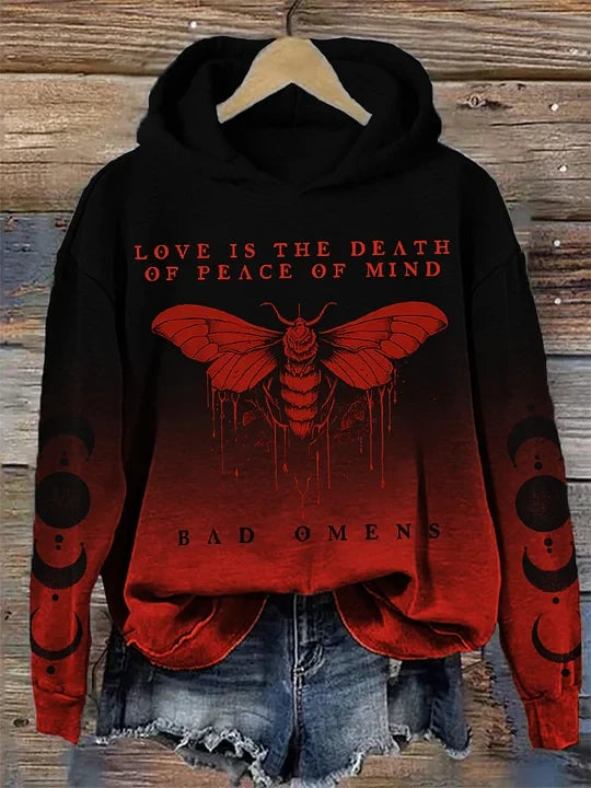 Bad Omens Hoodie Rock Band Love Is The Death Of Peace Of Mind Hoodie Bad Omens Merch Bad Omens Hoodie Rock Band Love Is The Death Of Peace Of Mind Hoodie Bad Omens Merch