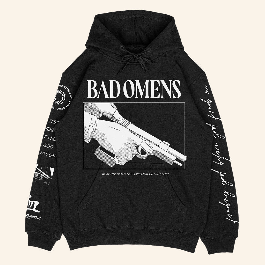 Bad Omens Merch BAD OMENS Finding God Hoodie Black Best Gifts For Husband Bad Omens Merch BAD OMENS Finding God Hoodie Black Best Gifts For Husband