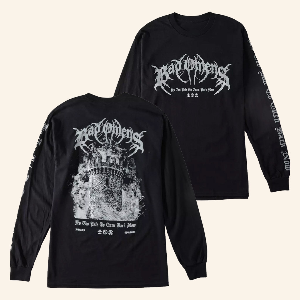 Bad Omens Merch Castle Long Sleeve Shirt Music Lover Gift Ideas For Him
