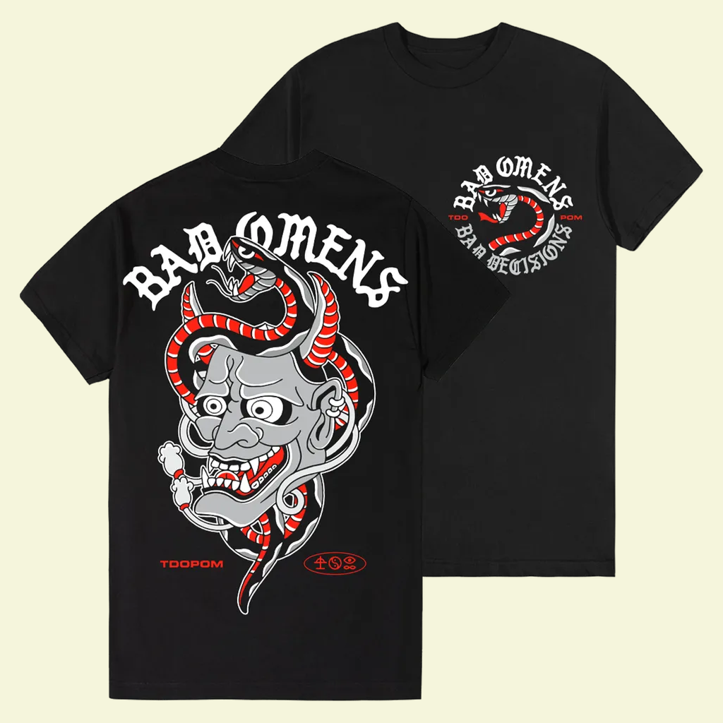 Bad Omens Merch Hannya Bad Omens Shirt Good Gifts For Boyfriend