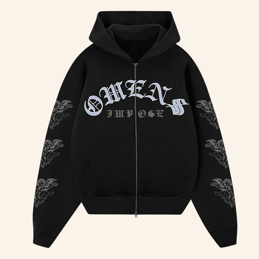 Bad Omens Merch Impose Zip Hoodie Music Related Gifts For Guys Bad Omens Merch Impose Zip Hoodie Music Related Gifts For Guys