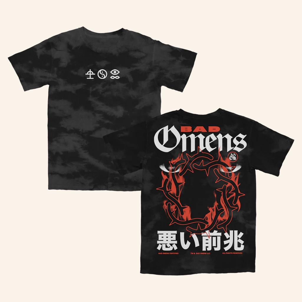 Bad Omens Merch Like A Villain Tie Dye Shirt Best Gifts For Husband