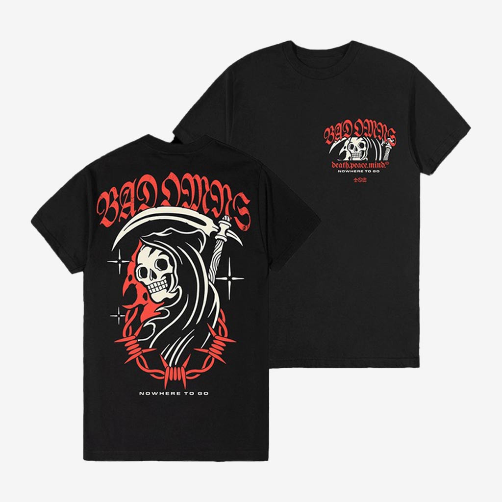 Bad Omens Merch Nowhere To Go T-Shirt The Death Graphic Tee Gifts For Music Enthusiasts