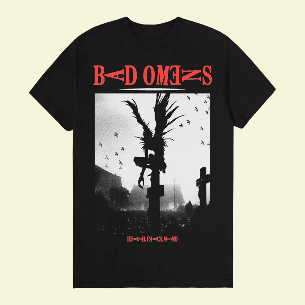 Bad Omens Merch Shinigami T-Shirt Bad Omens Shirt Birthday Gifts For Son