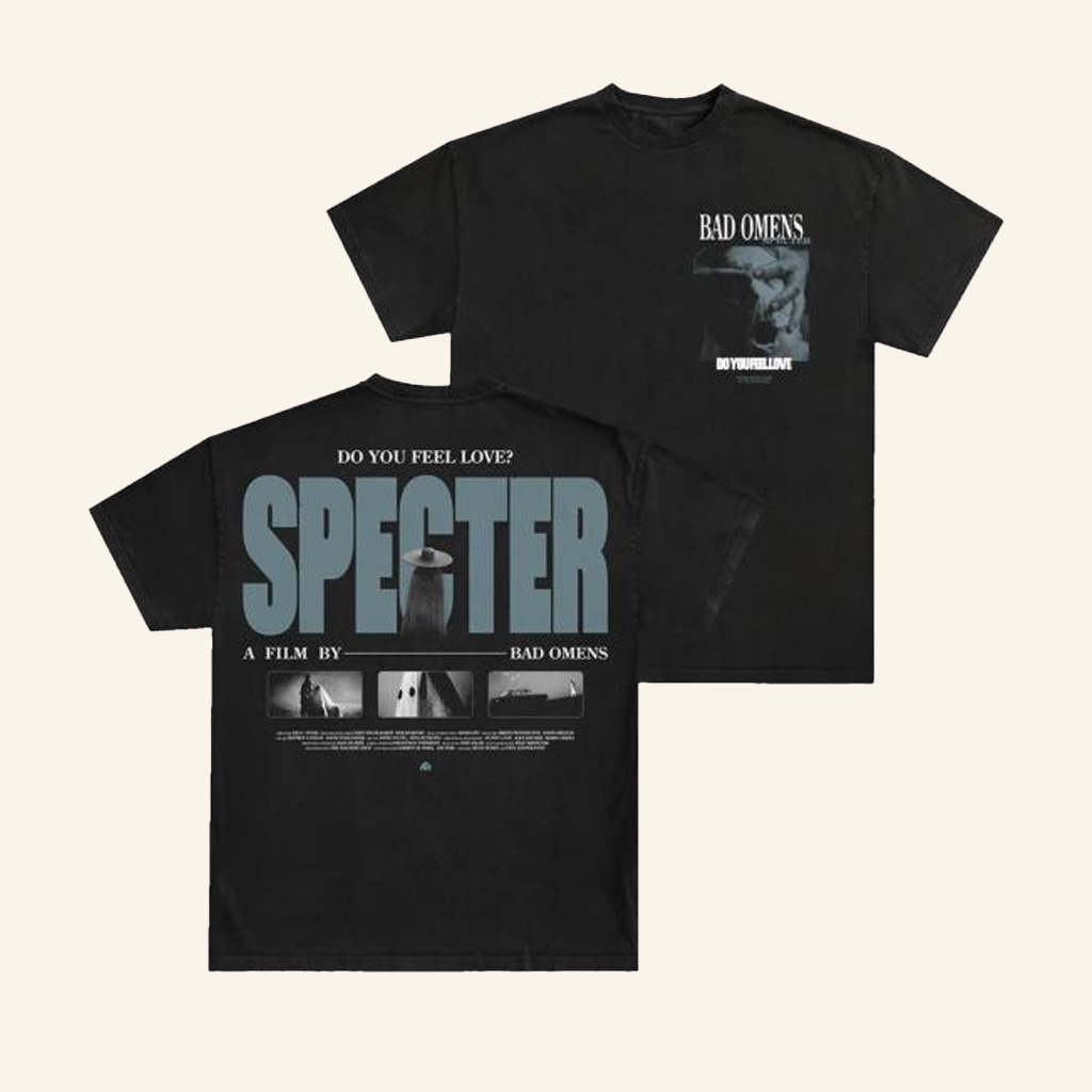 Bad Omens Merch Specter Film T-Shirt Best Gifts For Music Lovers Bad Omens Merch Specter Film T-Shirt Best Gifts For Music Lovers