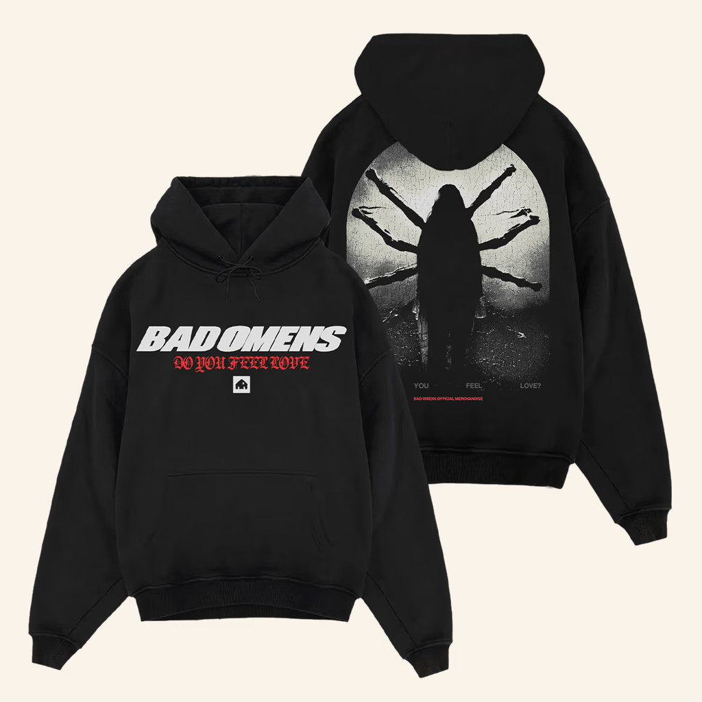 Bad Omens Merch Specter Hoodie Gift Ideas For Music Lovers