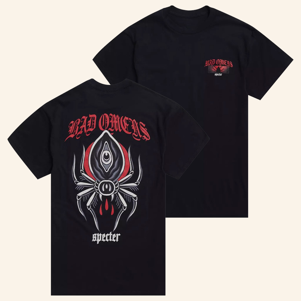 Bad Omens Merch Specter T-Shirt Unique Gifts For Music Lovers Bad Omens Merch Specter T-Shirt Unique Gifts For Music Lovers