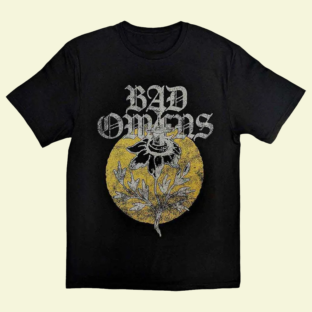 Bad Omens Merch Vintage Sunflower T-Shirt Best Gifts For Music Lovers