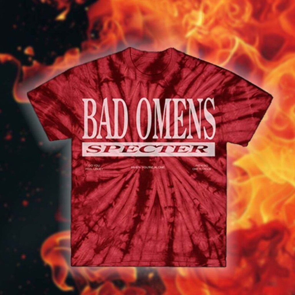 Bad Omens Official Merch Specter Tie Dye T-Shirt Gift Ideas For Music Lovers Bad Omens Official Merch Specter Tie Dye T-Shirt Gift Ideas For Music Lovers