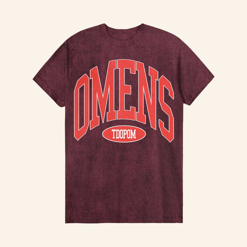 Bad Omens Official Merch Varsity T-Shirt Unique Gifts For Music Lovers