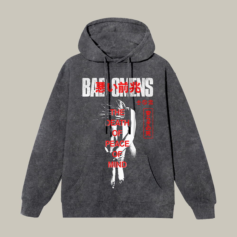 Bad Omens Take Me First Hoodie The Death Of Peace Of Mind Apparel Bad Omens Lover Gift