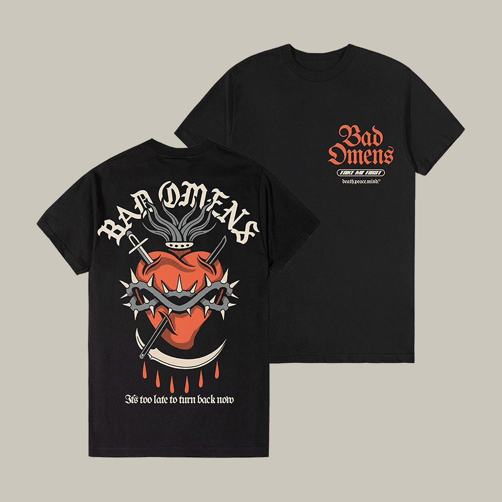 Bad Omens Take Me First T-Shirt Music Concert Tee Bad Omens Lover Present