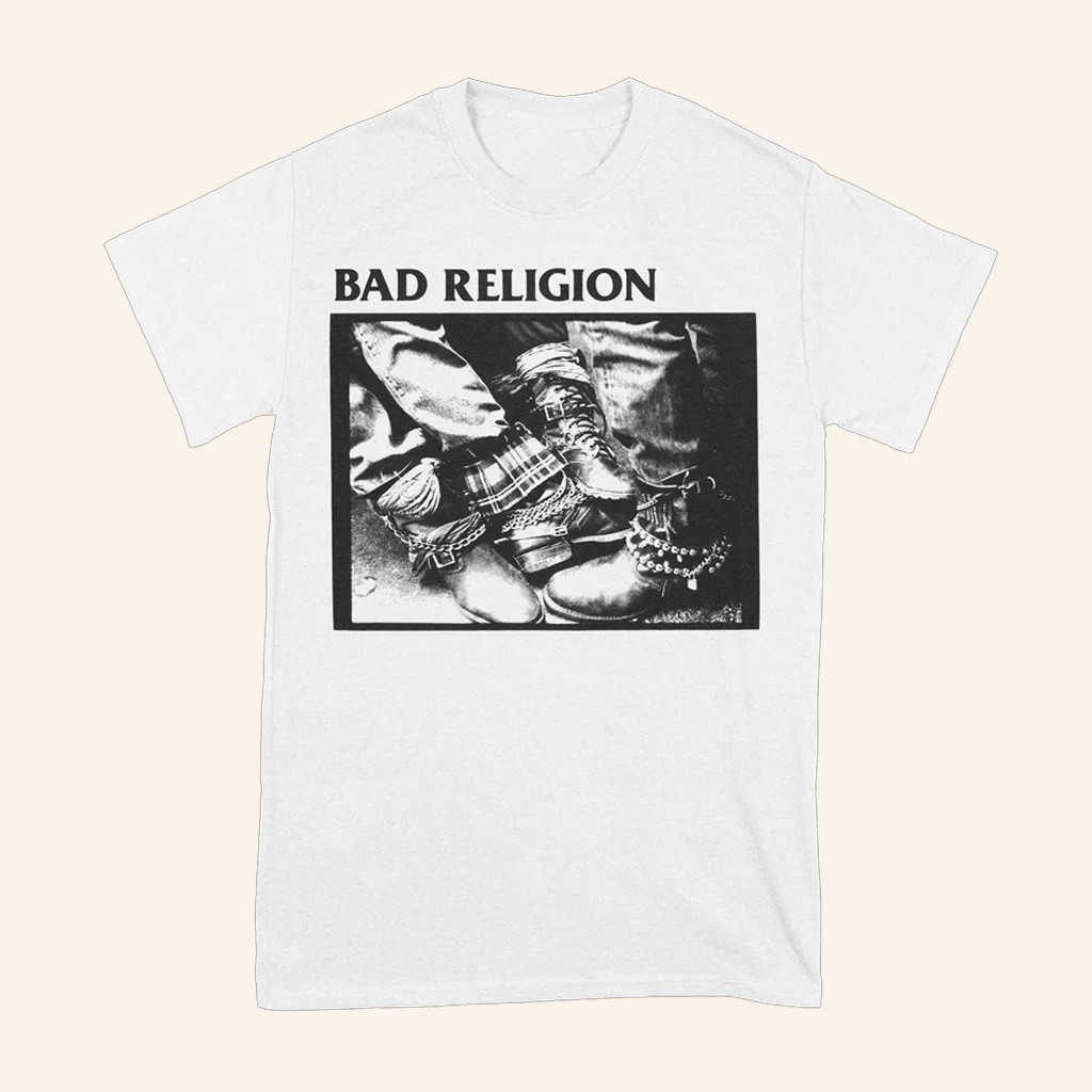 Bad Religion Merch 80 85 White T-Shirt Christmas Gifts For Husband