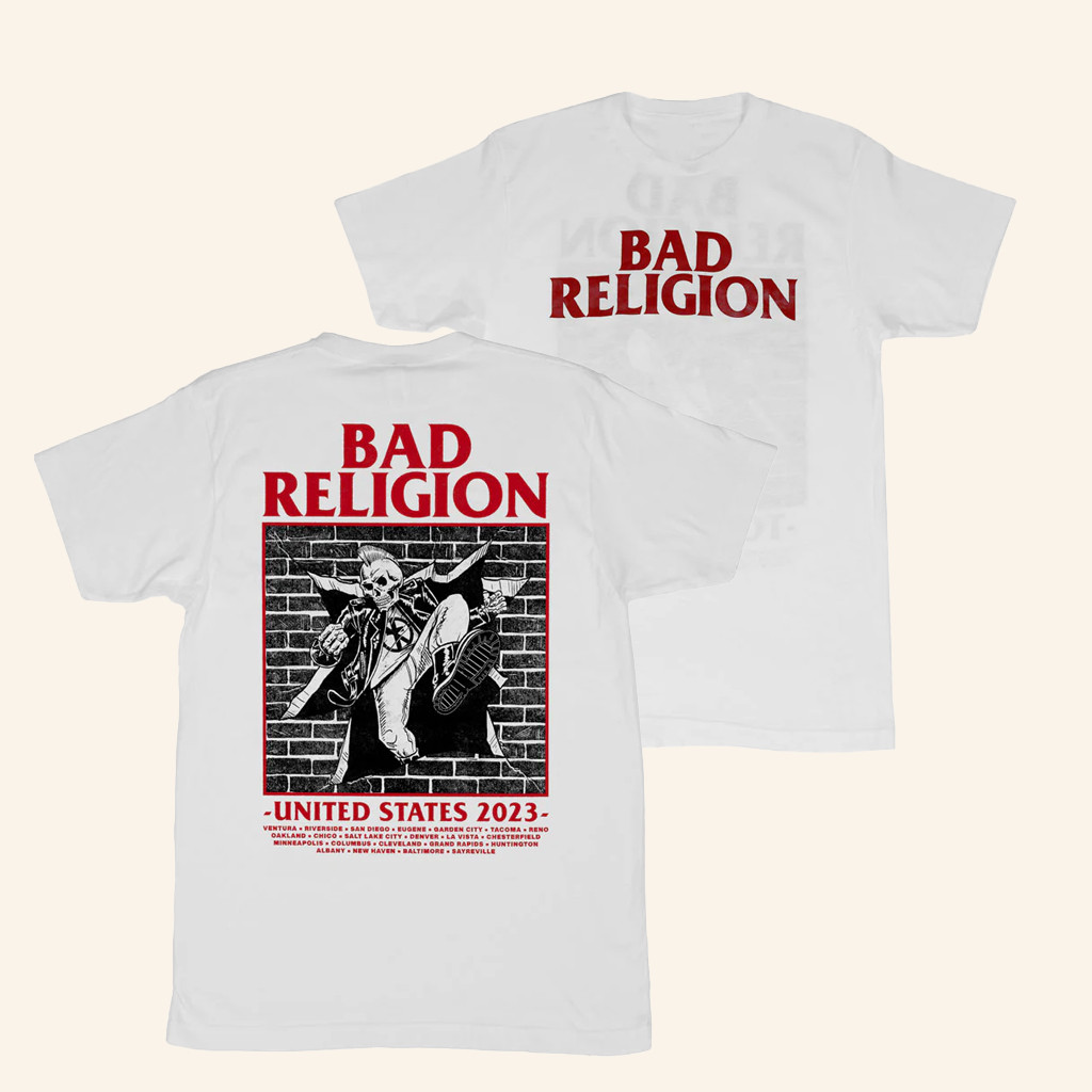 Bad Religion Merch Bad Religion Breakout 2023 Tour T-Shirt Gift Ideas For Rock Fans