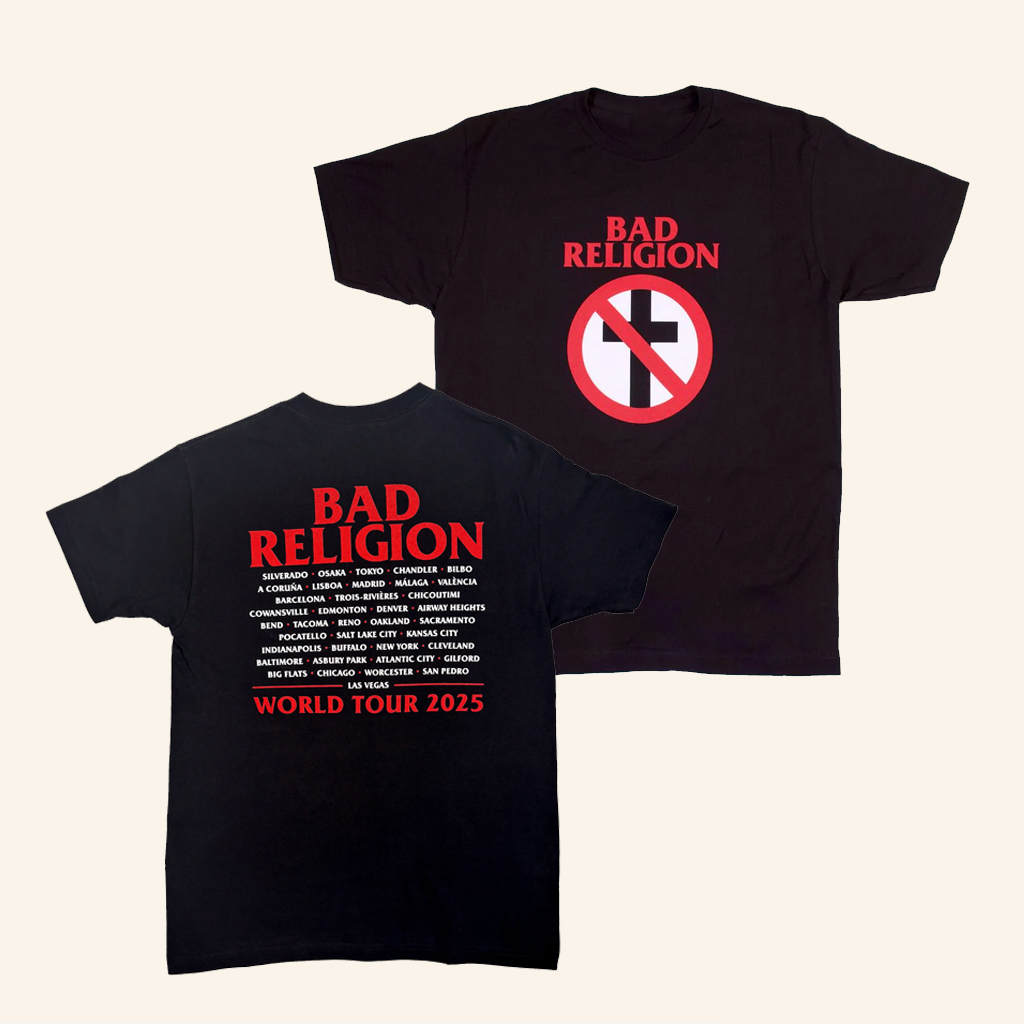 Bad Religion Merch Bad Religion Classic Buster 2025 Tour T-Shirt Birthday Gift For Rock Band Fans