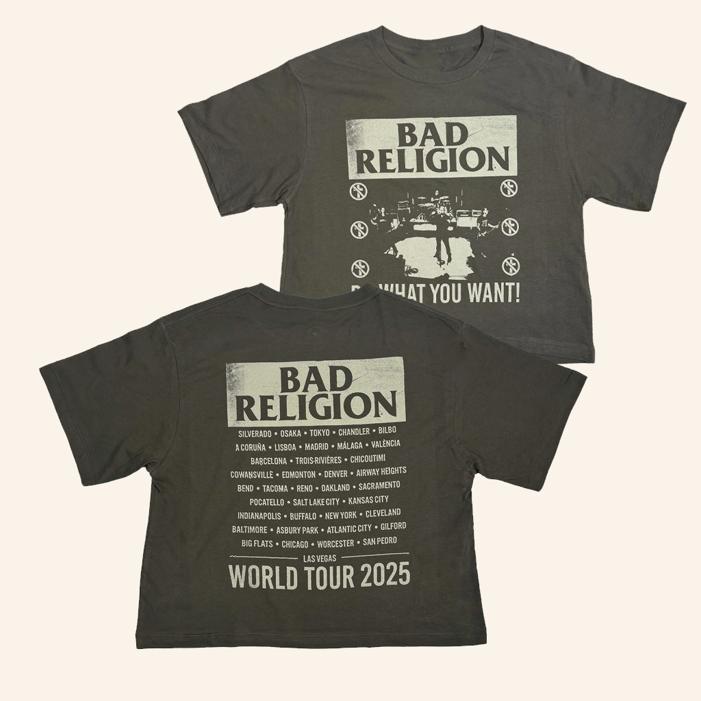 Bad Religion Merch Bad Religion Do What You Want Cropped T-Shirt Gifts For Sister Bad Religion Merch Bad Religion Do What You Want Cropped T-Shirt Gifts For Sister