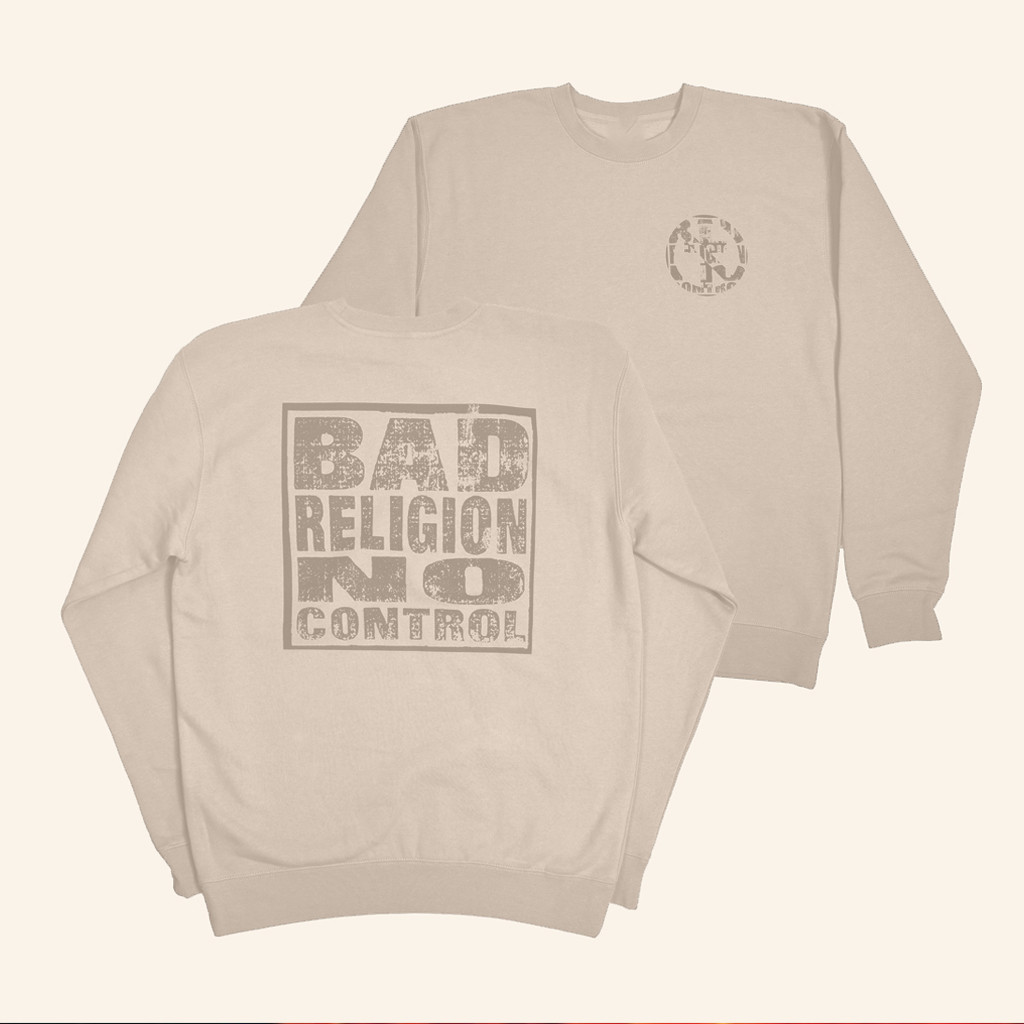 Bad Religion Merch Bad Religion Mono Control Crewneck Sweatshirt Best Gifts For Rock Band Fans