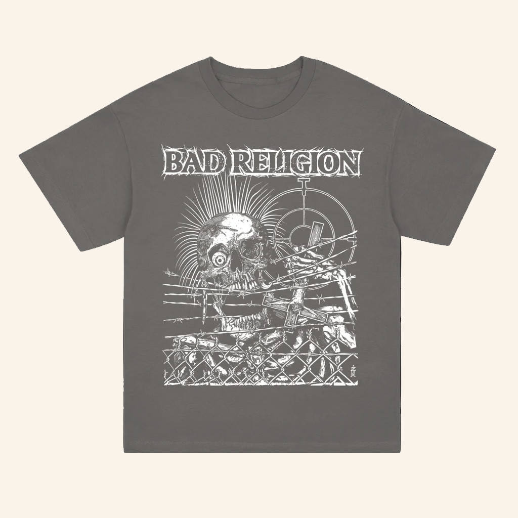 Bad Religion Merch Crust T-Shirt Christmas Presents For Boyfriend