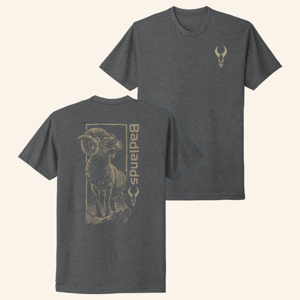 Badlands Gear Merch Sheep Rock T-Shirt Present For Husband