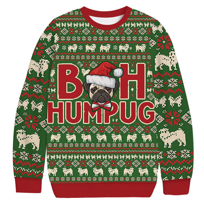 Bah Humpug Christmas Ugly Sweatshirt Festive Xmas Winter Sweater Gift Ideas Bah Humpug Christmas Ugly Sweatshirt Festive Xmas Winter Sweater Gift Ideas