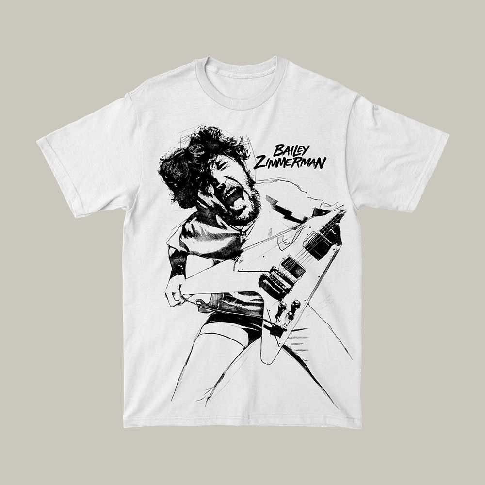 Bailey Scream Bailey Zimmerman T-Shirt Country Music Tee Present Idea For Bailey Zimmerman Fan