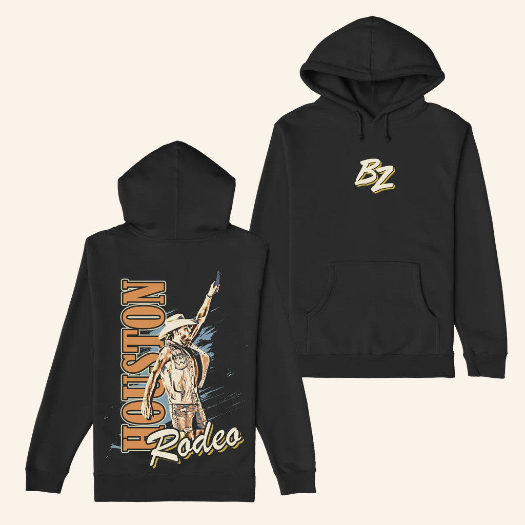 Bailey Zimmerman Merch Tour 2025 BZ Rodeo Black Hoodie Gifts For Husband